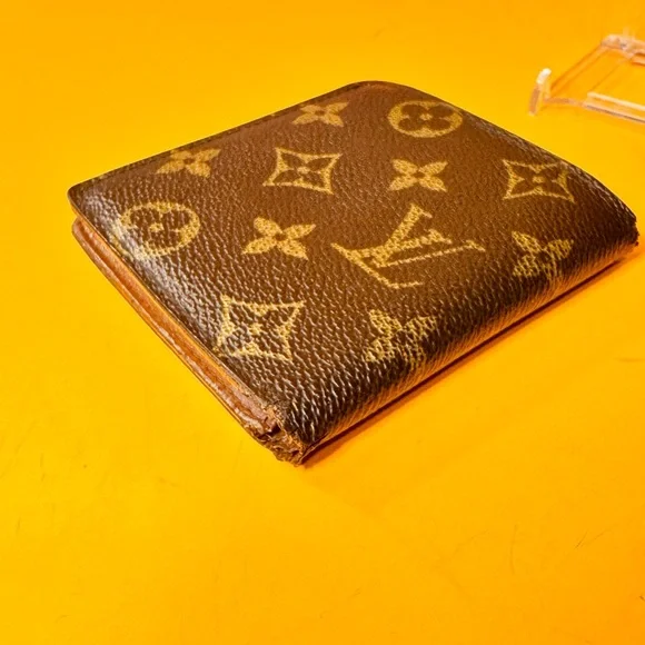 Louis Vuitton Brown and Gold Monogram Card Holder pocket organizer - Picture 11 of 12
